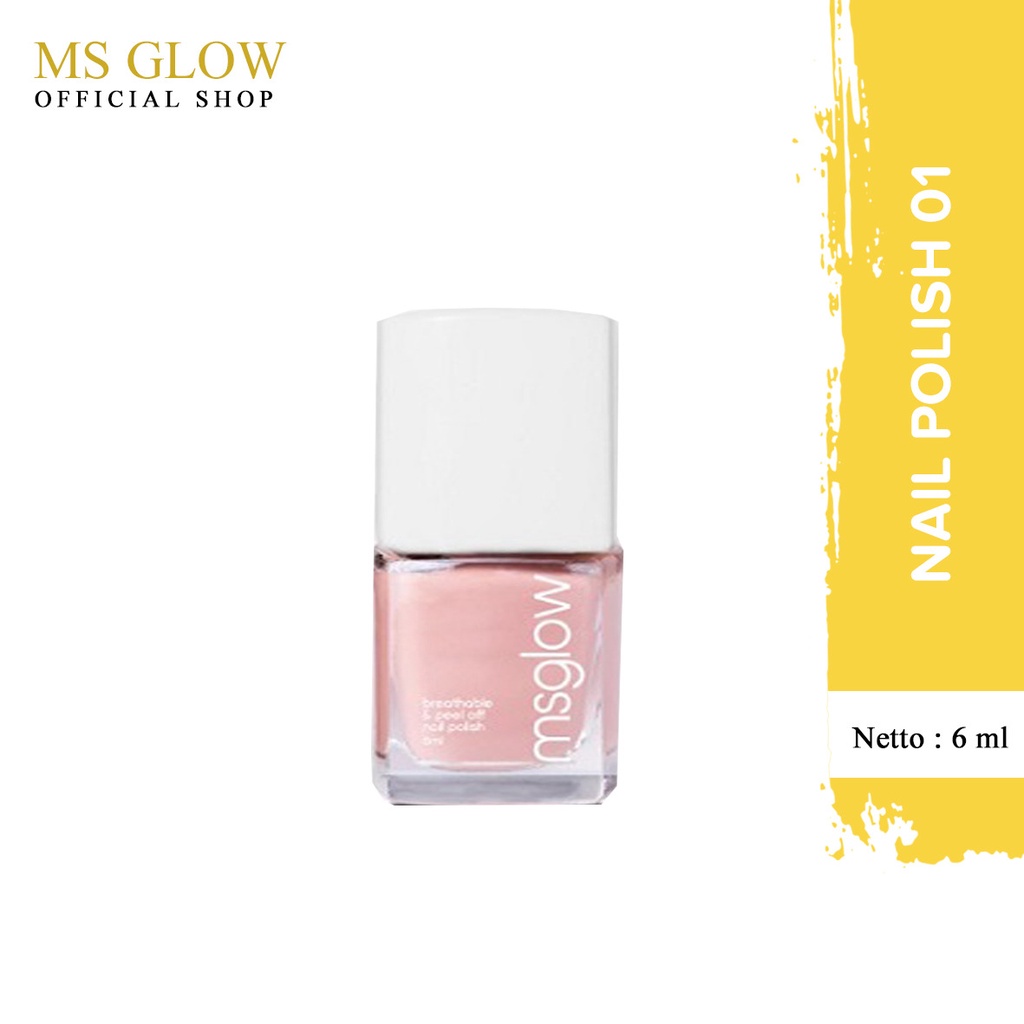 Ms Glow Nail Polish 01 - 1 Item