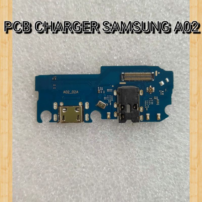 BOARD PAPAN CAS KONEKTOR CONEKTOR CHARGER SAMSUNG GALAXY A02 CORE A022F PLUG IN MIC ORIGINAL