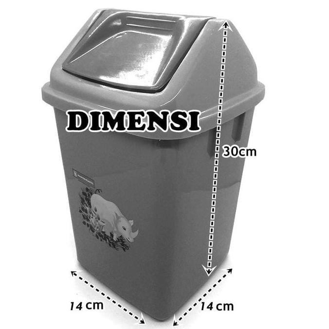 Maspion Tempat Sampah DUSTBIN No 5 + tutup – Random colour