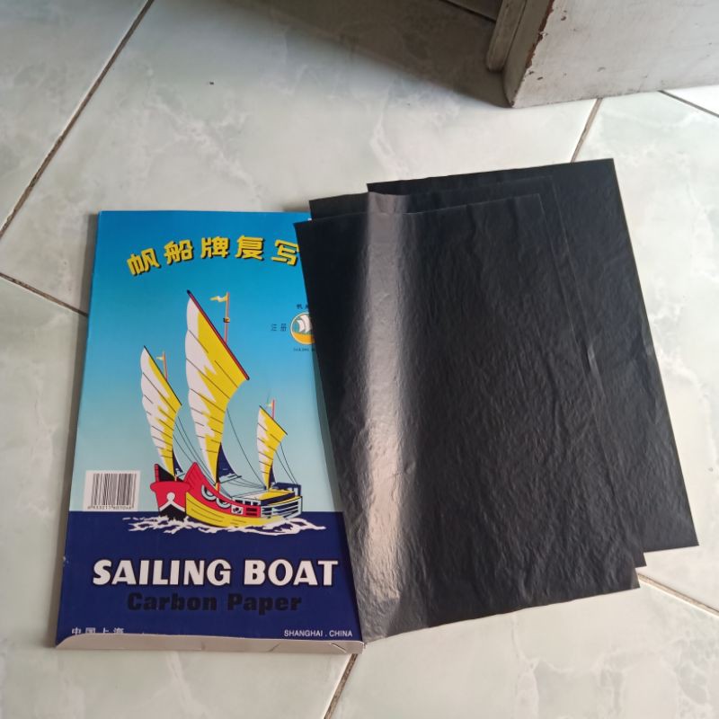 

kertas karbon sailing boat