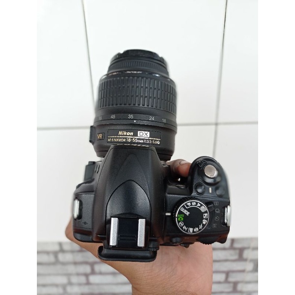 Nikon D3100 lensa kit 18-55 setara canon 1100D
