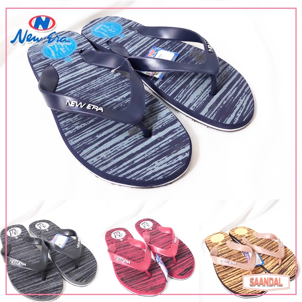 Sandal Jepit Pria New Era Manchester (BISA SATUAN COD)