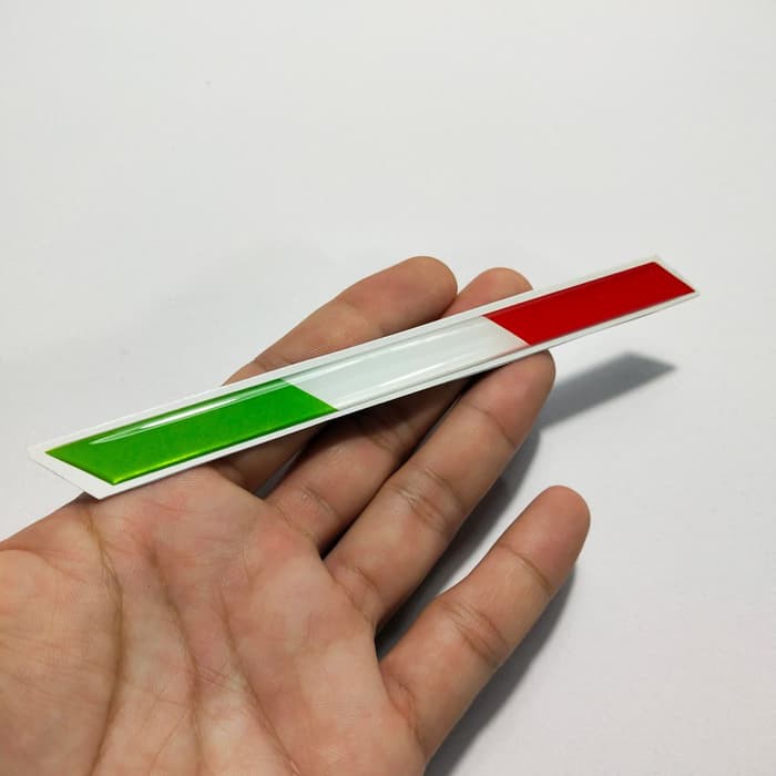 

stiker bendera italy panjang timbul