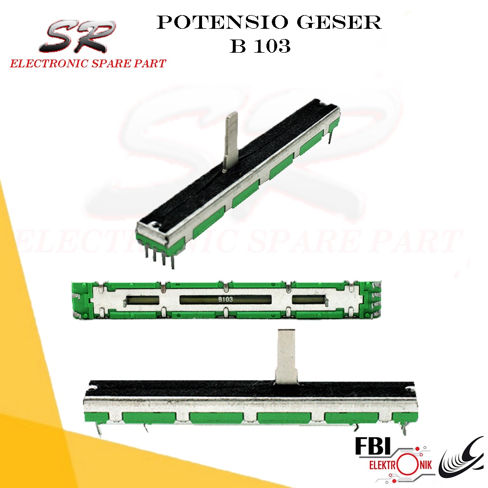 POTENSIO GESER B10K 15C Potensio Mixer Kecil