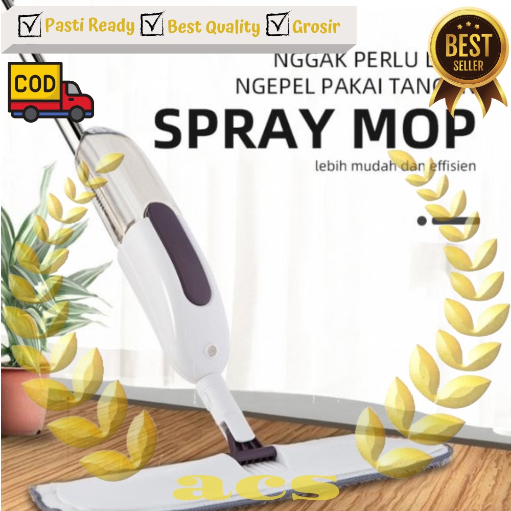 Alat Pel Lantai Semprot Otomatis Water Spray Mop Automatic