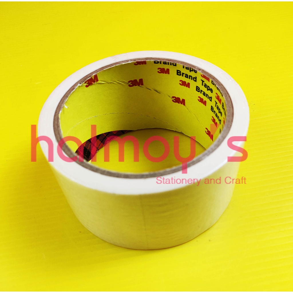 

ISOLASI / LAKBAN KERTAS MASKING TAPE 3M 2 INCI 48 MM X 20 Y