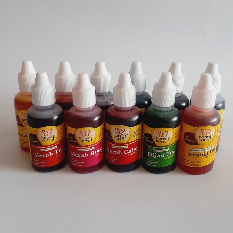 

PEWARNA MAKANAN KOEPOE KOEPOE 30 ML / kupu kupu