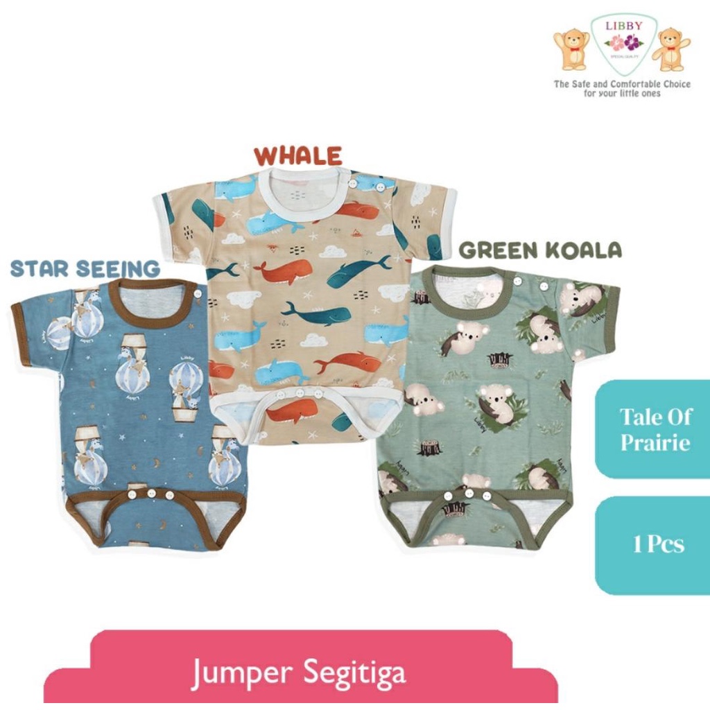 LIBBY SETELAN BAJU BAYI MOTIF TALE OF PRAIRIE / SETELAN BAYI DAN ANAK