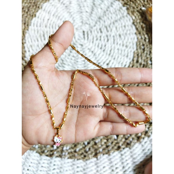 Kalung bambu Anak + Liontin