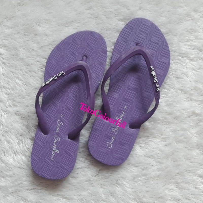 Sandal Jepit Wanita Sun Swallow Ladies Soft