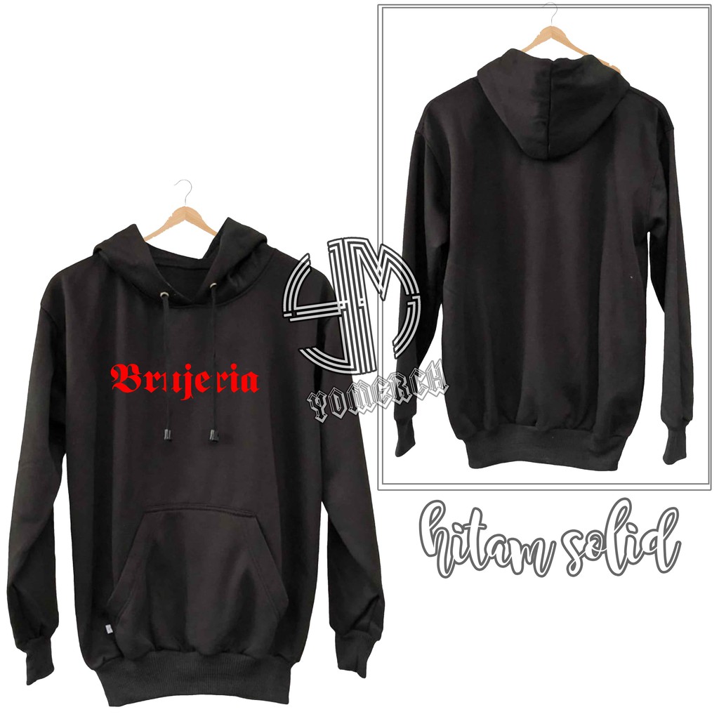 JAKET SWEATER HOODIE Murah BRUJERIA - Kaos Pria Keren