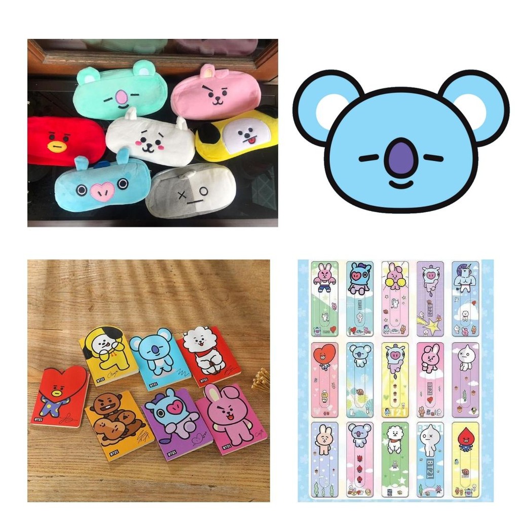 PAKET SUPER LENGKAP BT21 BTS ALAT TULIS BANGTANBOYS TERMURAH IMPORT PERLENGKAPAN SEKOLAH ANAK GROSIR