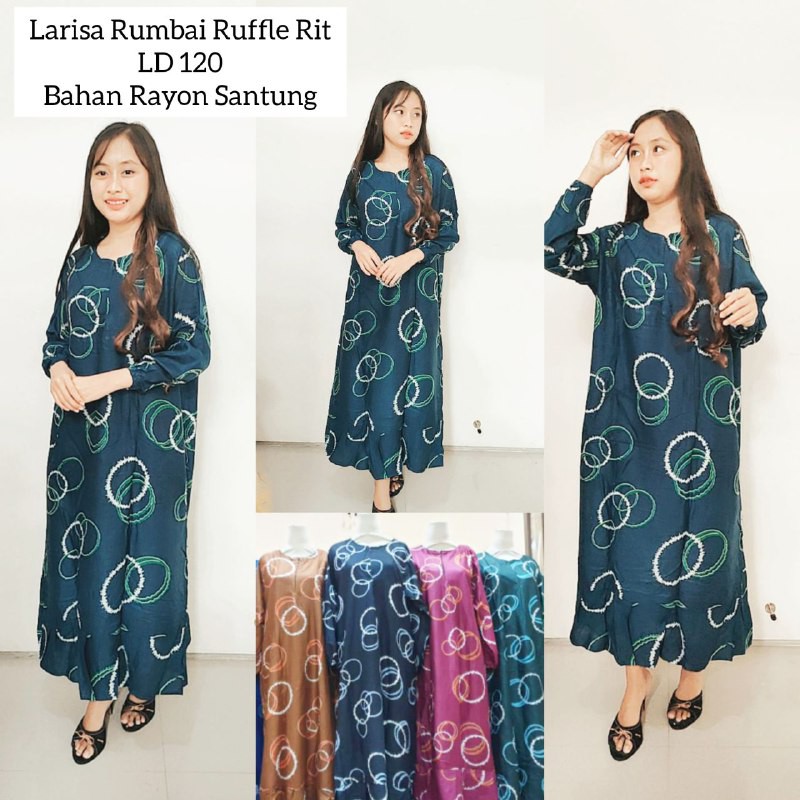 DASTER LARISA RUMBAI RIT JUMBO VIRAL BAJU TIDUR KEKINIAN TIE DYE HARGA GROSIR MOTIF RANDOM SURABAYA