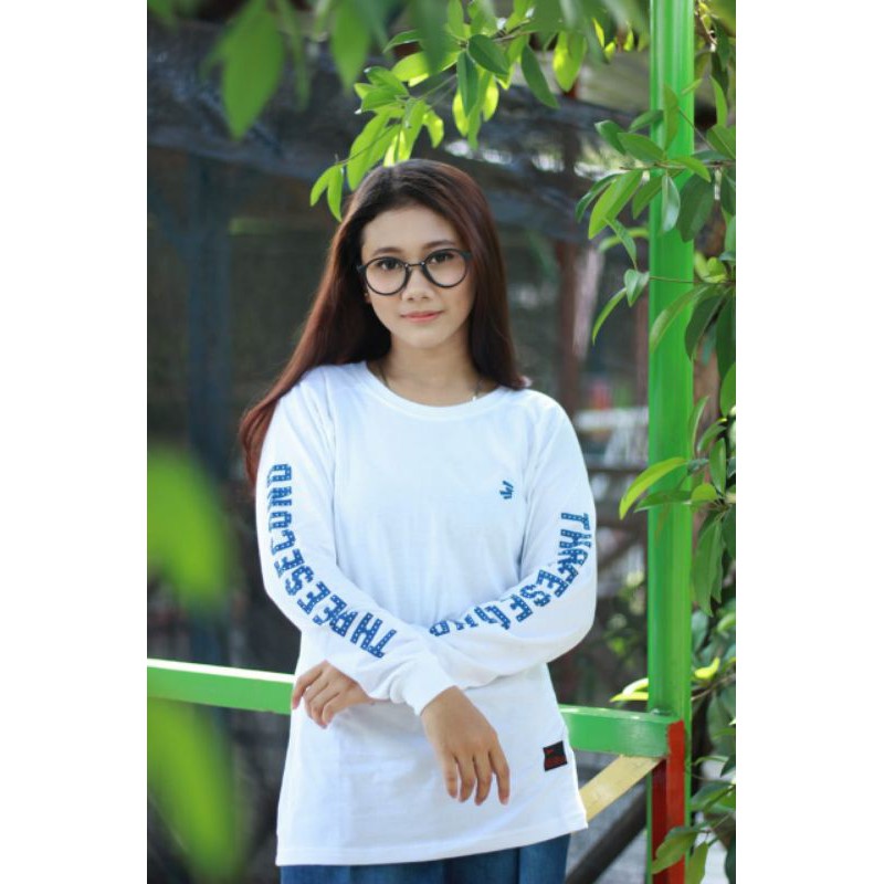 KAOS 3SECOND WANITA KAOS 3SECOND WANITA KAOS THREE SECOND KAOS CEWEK KAOS 3SECOND LENGAN PANJANG