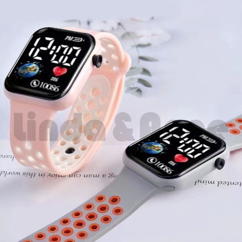 [ Bayar Di Tempat ] Jam Tangan Sport Digital Led Pria Dan Wanita Watch Fashion Murah Import