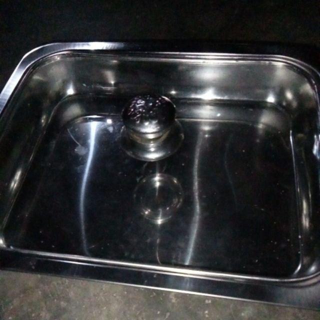 Nampan Prasmanan-fast Food Dish - Tutup Full Kaca