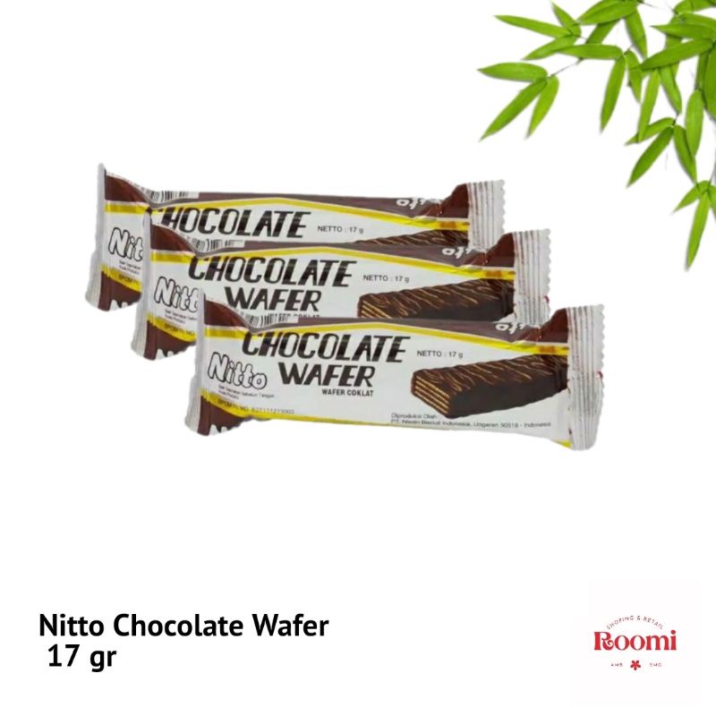 

Nitto Chocolate Wafer 17gr