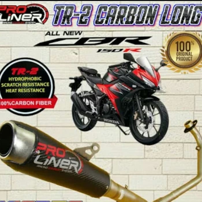 knalpot Proliner all new cbr k46 carbon tr2 long