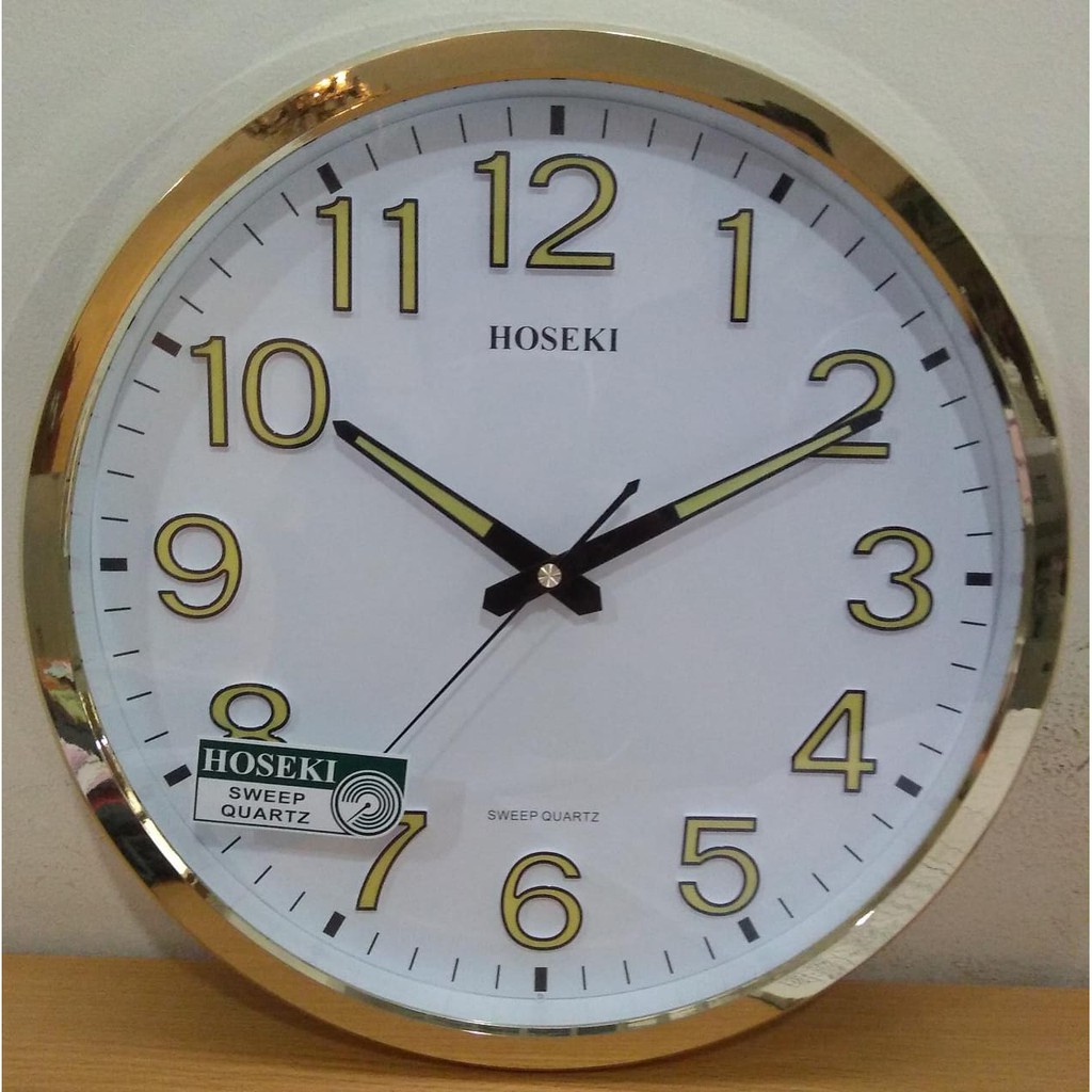 Jam Dinding Elegan / Wall Clock Hoseki H-9416