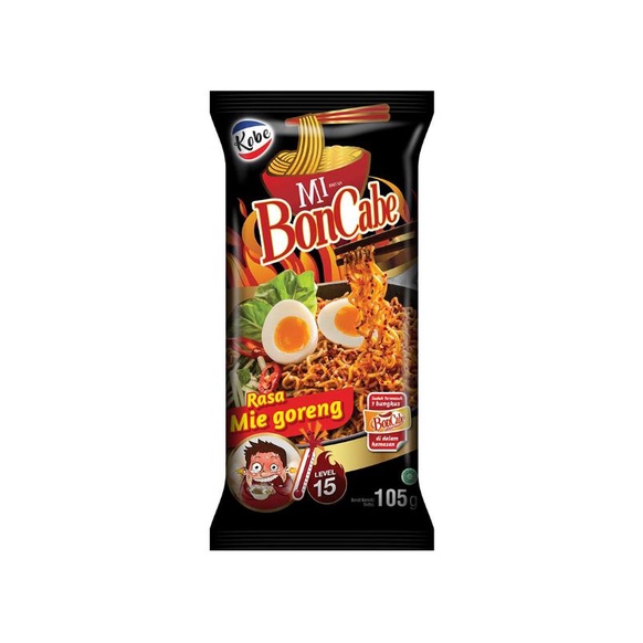 

Kobe Mie Goreng Boncabe Level 15 105g