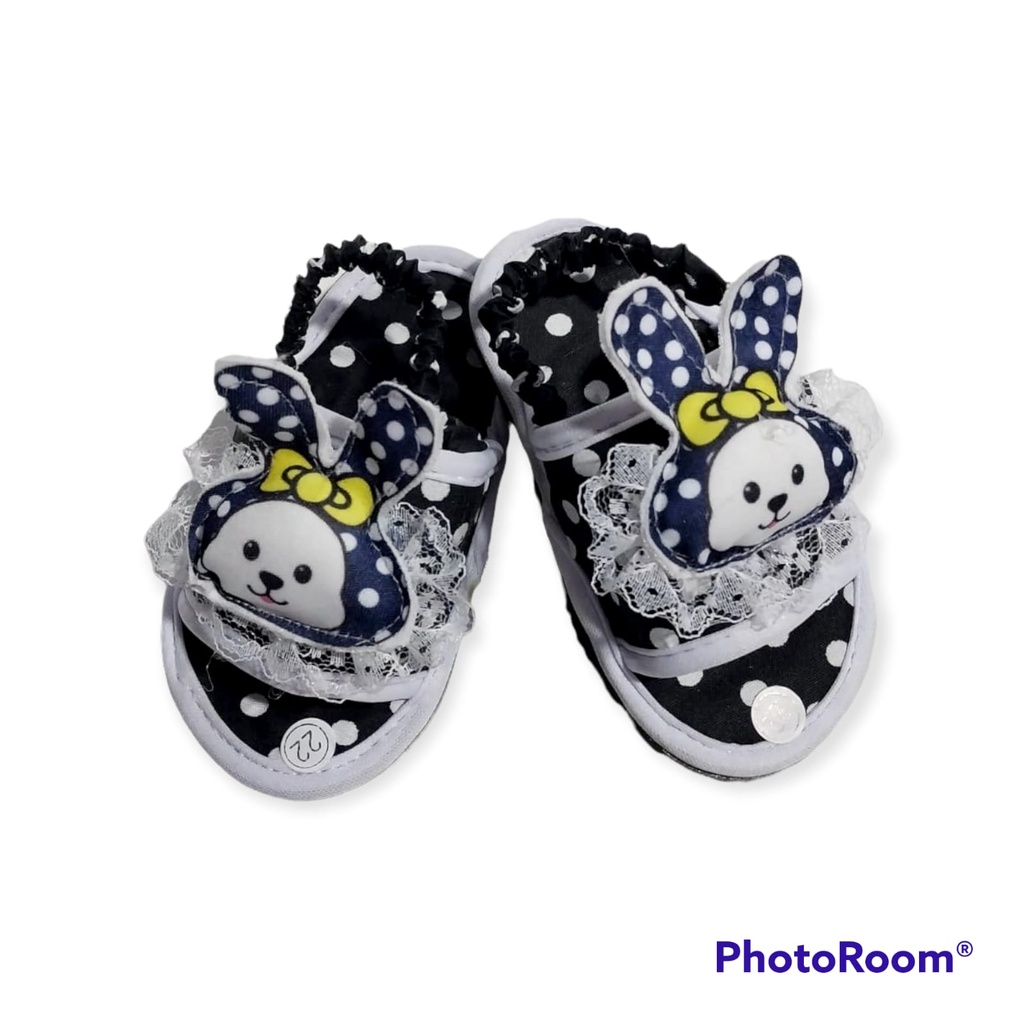 SANDAL ANAK PEREMPUAN BABY POLKADOT BONEKA