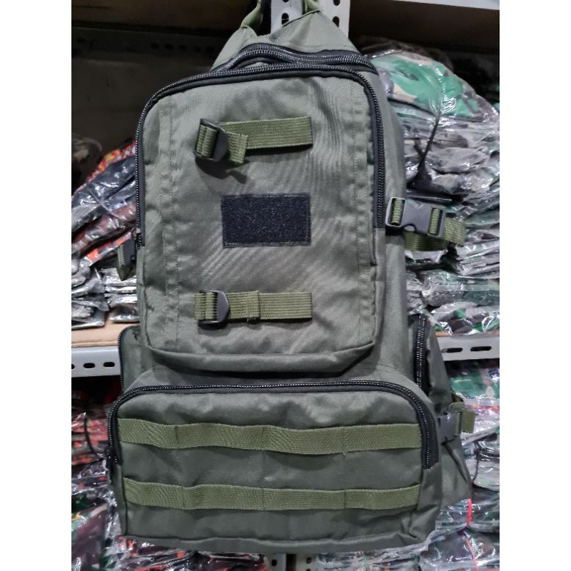 Tas ransel hijau TNI