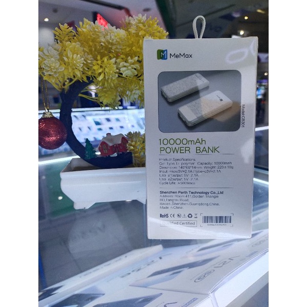 Power Bank 10.000mAh memax
