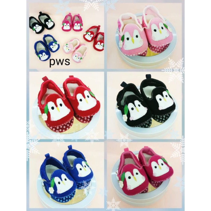 prewalker sepatu baby perempuan motif katak