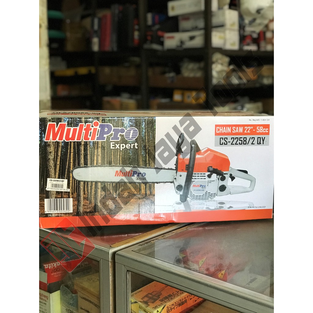 Mesin Chain Saw 22&quot; MULTIPRO EXPERT 2 Tak - Gergaji Potong Pohon Kayu