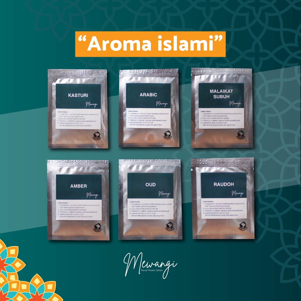 Refiil Sachet Mewangi - Pengharum Mobil Ruangan / Parfum Mobil Dashboard / Pewangi Mobil Mewah dan R