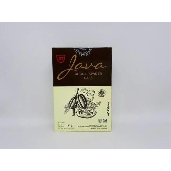 

Ketofriendly Java Cocoa Dark Powder Premium Kokao Bubuk Keto Friendly 180Gr
