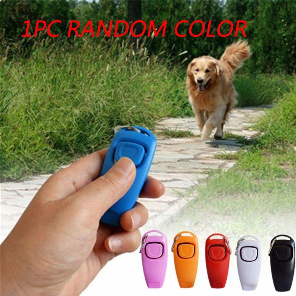 [Elegan] Perlengkapan Hewan Peliharaan Whistle Trainer Aid Puppy Cat Dog Gantungan Kunci