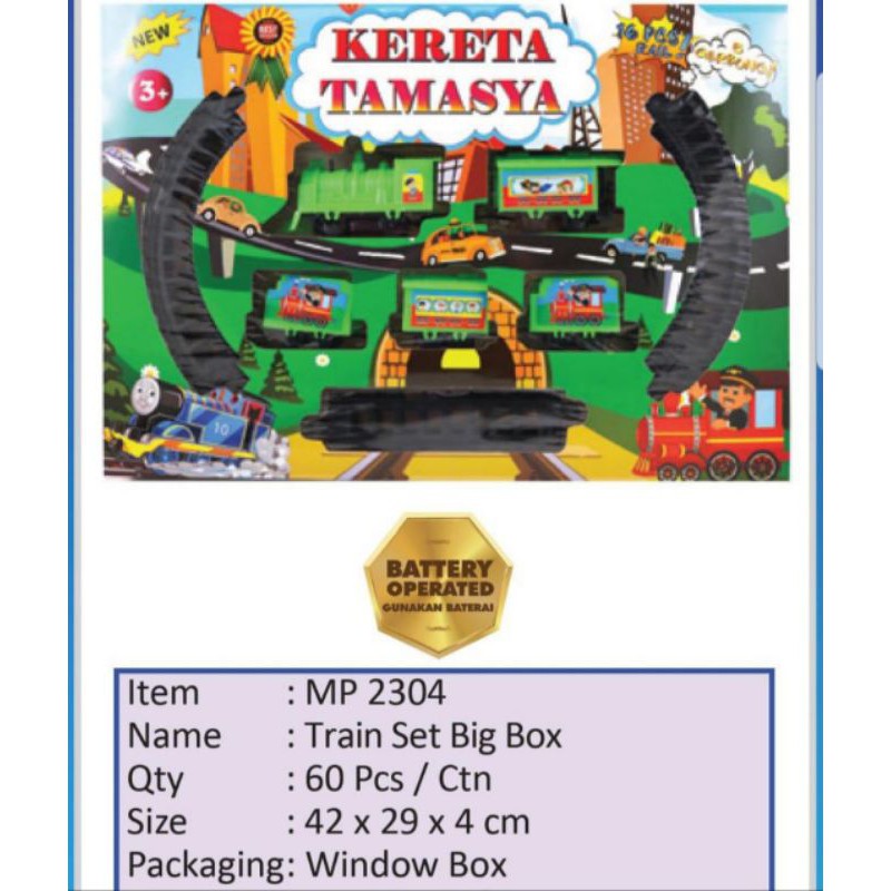 mainan anak laki/ laki kereta set/ kereta tamasya / mainan anak