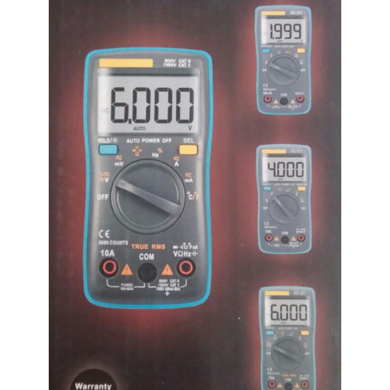 MULTITESTER DIGITAL ZOTEK ZT102