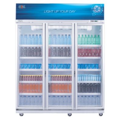 SHOWCASE GEA 3 PINTU GEA EXPO 1300 EXPO1300 BANDUNG FREE ONGKIR