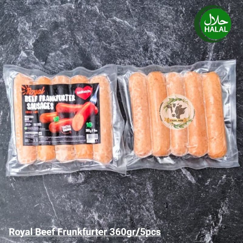 

ROYAL BEEF FRANKFURTER 360GR
