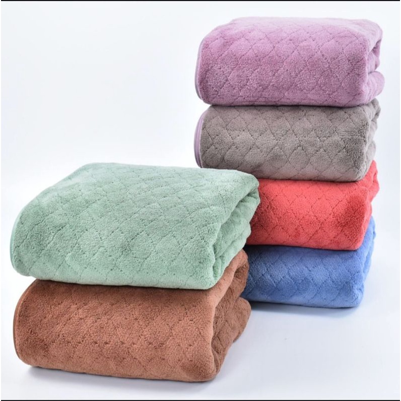 HANDUK SULTAN JOY LIFE TOWEL  UKURAN 70×140 CM BAHAN MICROFIBER MOTIF LATIF TEBEL LEMBUT
