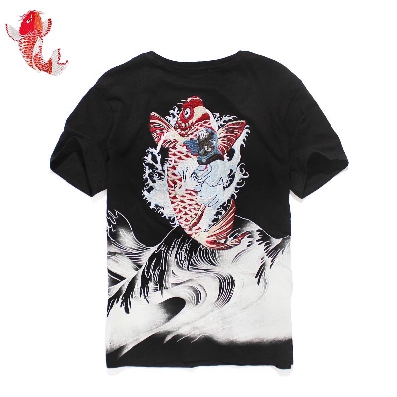 SK22 KAOS SUKAJAN IMPORT PRIA WANITA JEPANG KOREA KOI HARAJUKU ORIGINAL M-3XL JY33