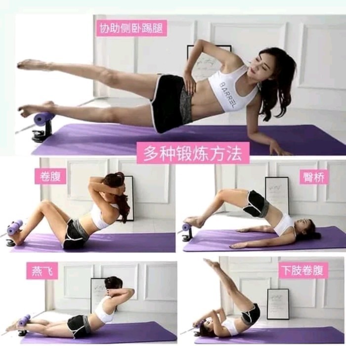 Alat Bantu Sit Up fitness gym sit up sixpack helper Sit up stand bar B-2