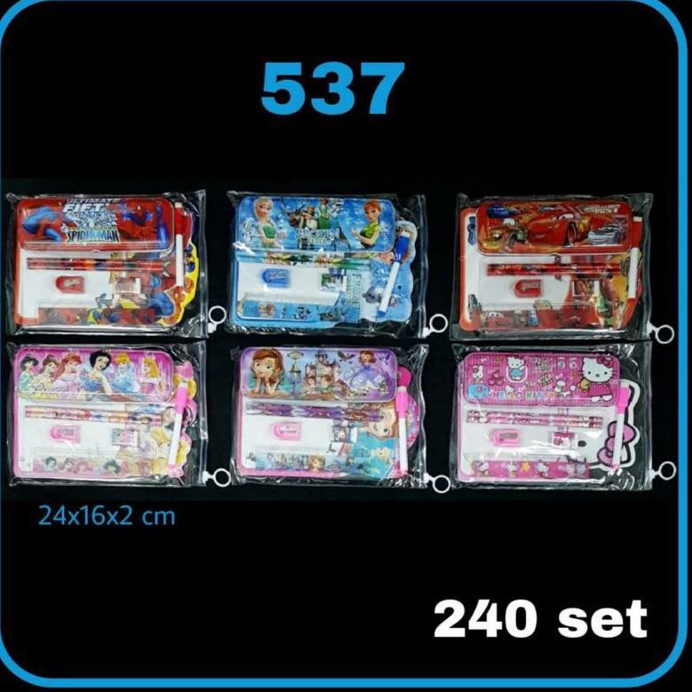 

Km3Code Study Set Paket Alat Tulis Alat Tulis Pouch 9 IN 1 Dengan White Board + Tempat Pensil 537(pa