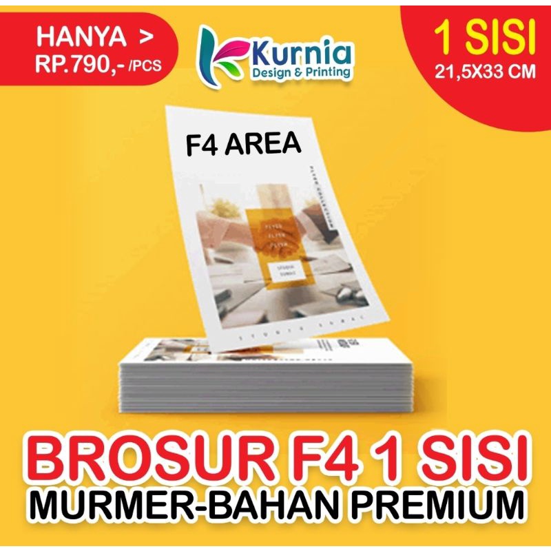 

brosur F4 murah / brosur sekolah / brosur promosi / brosur kantor