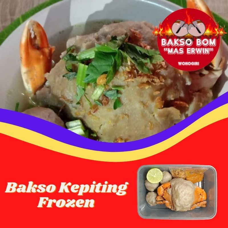 

BAKSO KEPITING FROZEN