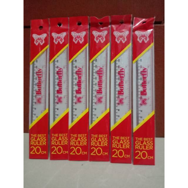 

Penggaris buterfly/penggaris butterfly 20cm