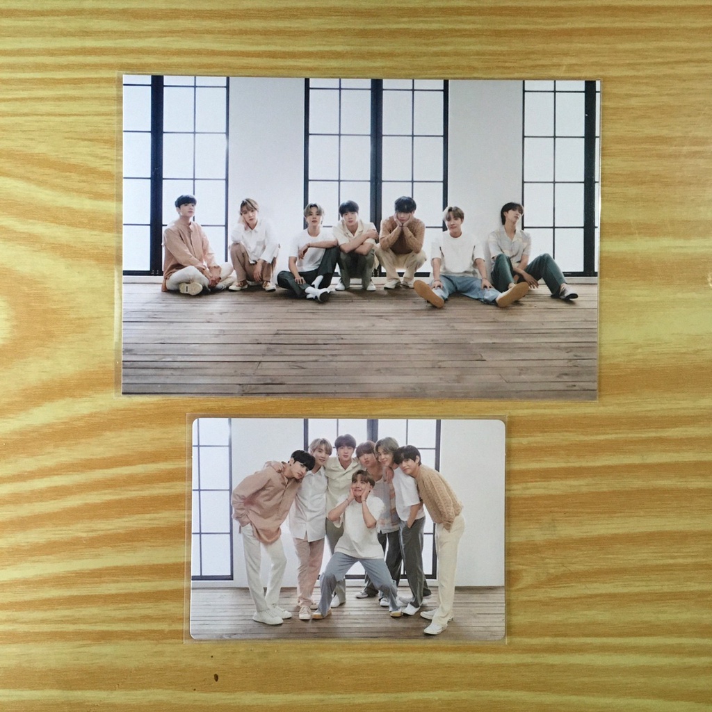 OFFICIAL BTS POSTCARD MERCH BOX 2 GROUP OT7 PHOTOCARD PC MB 1
