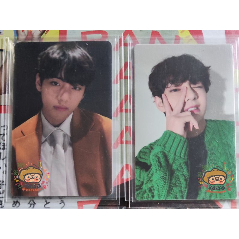 PC LUCKY DRAW LD BE DELUXE ESSENTIAL SOUNDWAVE SW M2U TAEHYUNG V BTS