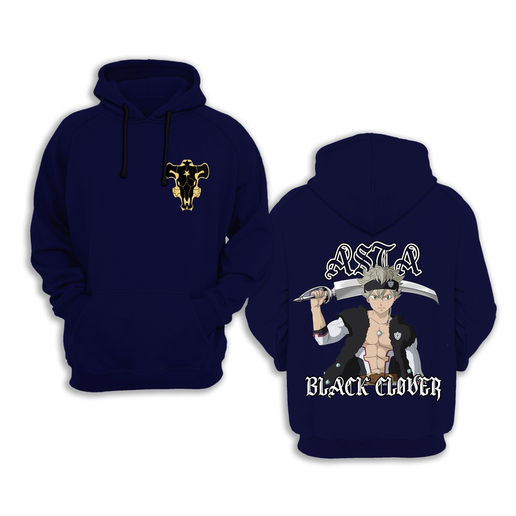 HOODIE Asta Black Clover ANGRY SERIES STYLE ANIME MANGA JAPANES CULTURE