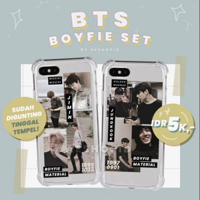 20 Trend Terbaru Stiker  Casing Hp  Bts Aneka Stiker  Keren