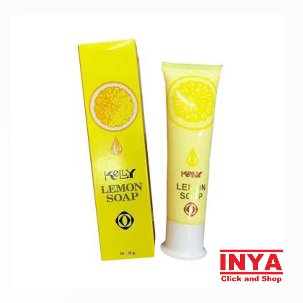 KELLY LEMON SOAP 15gr - Sabun Cuci Muka Cair