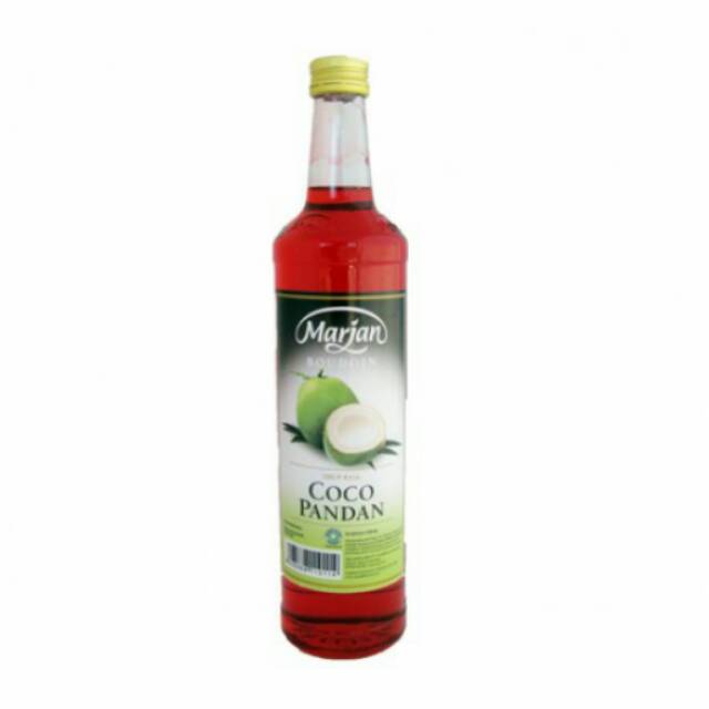 Sirup Marjan Cocopandan/melon/leci/strawberry (500ml)