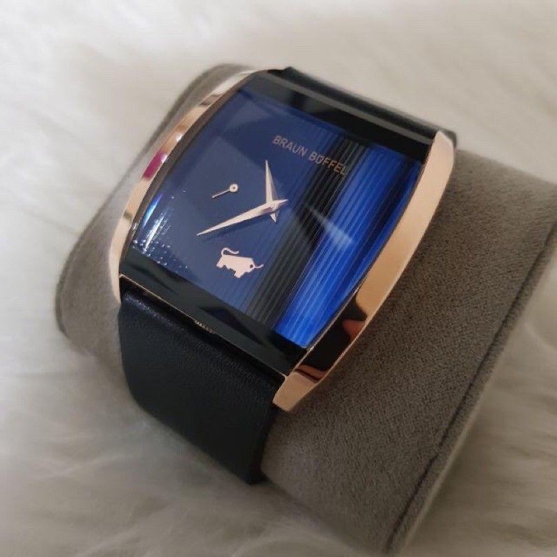 JAM TANGAN BRAUN BUFFEL TALI KULIT PREMIUM